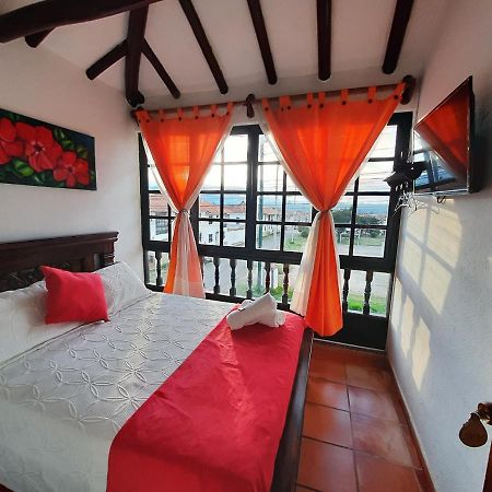 Aparta Hotel El Refugio De Maria Вилья-де-Лейва Экстерьер фото