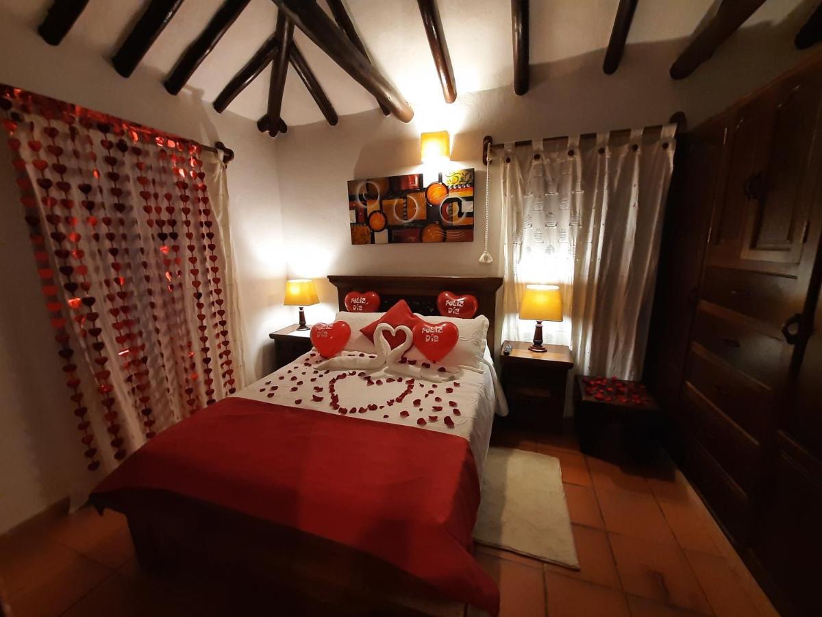 Aparta Hotel El Refugio De Maria Вилья-де-Лейва Экстерьер фото