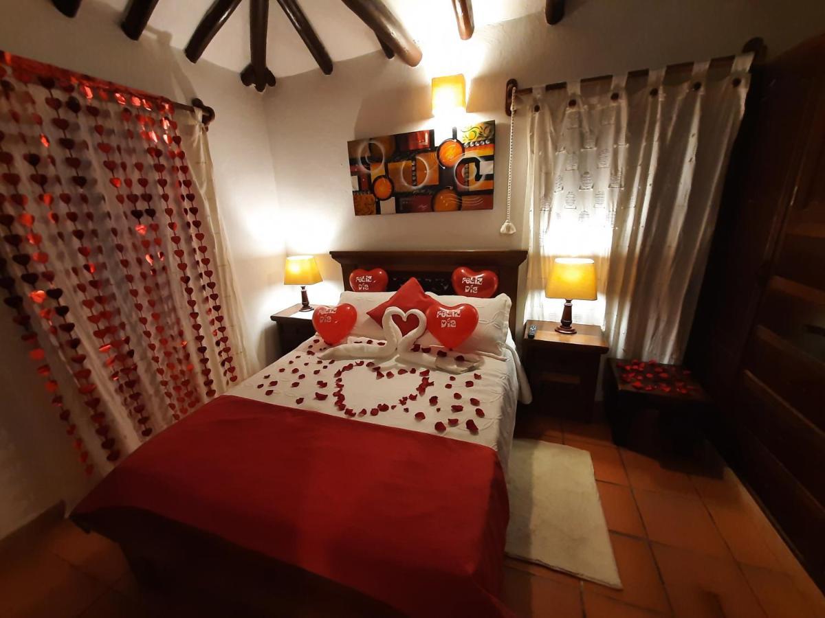 Aparta Hotel El Refugio De Maria Вилья-де-Лейва Экстерьер фото