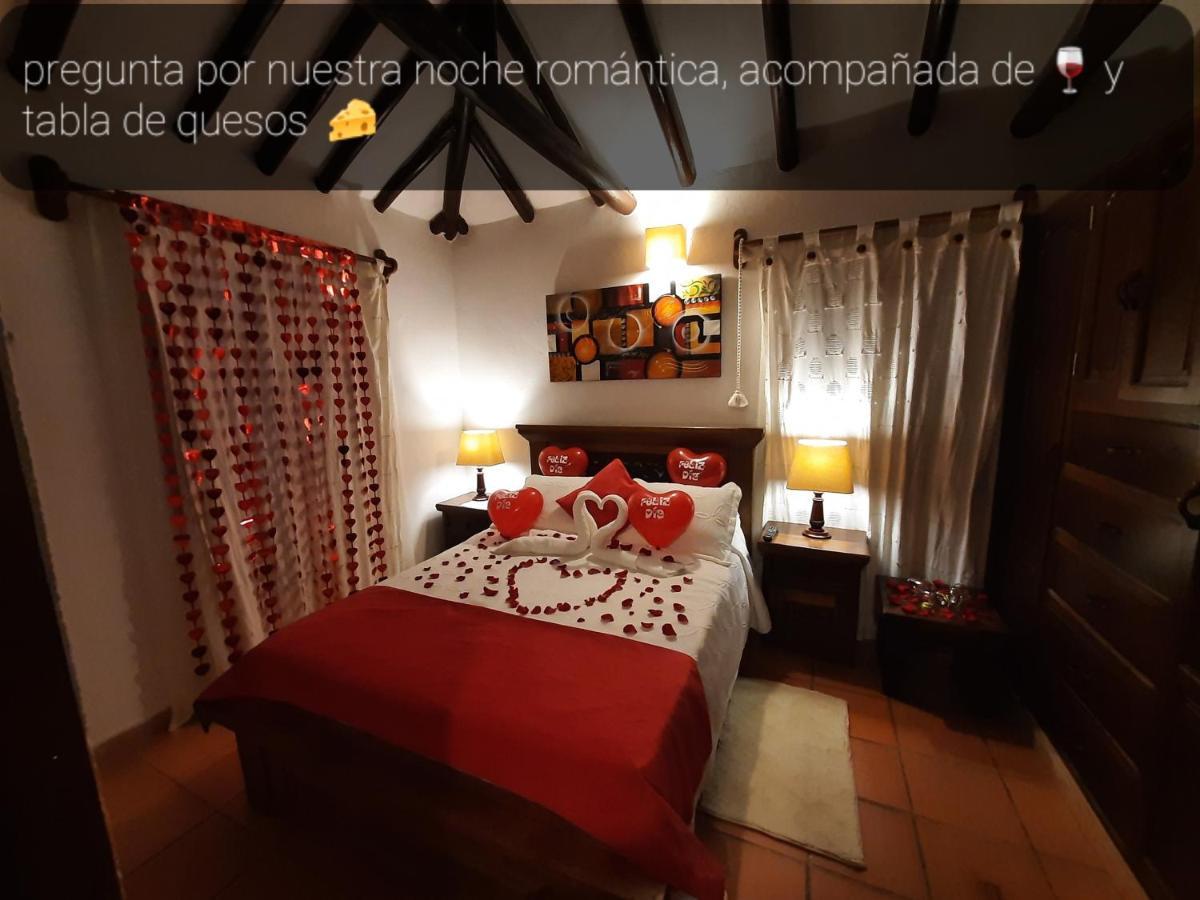 Aparta Hotel El Refugio De Maria Вилья-де-Лейва Экстерьер фото