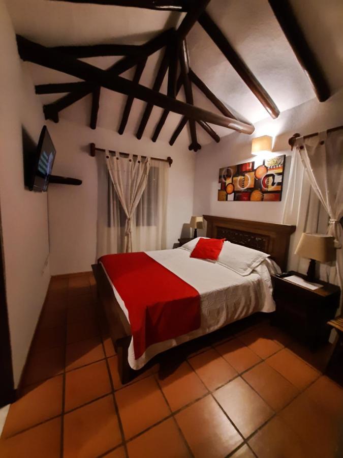Aparta Hotel El Refugio De Maria Вилья-де-Лейва Экстерьер фото