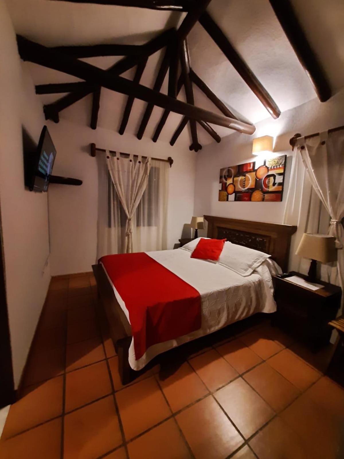 Aparta Hotel El Refugio De Maria Вилья-де-Лейва Экстерьер фото