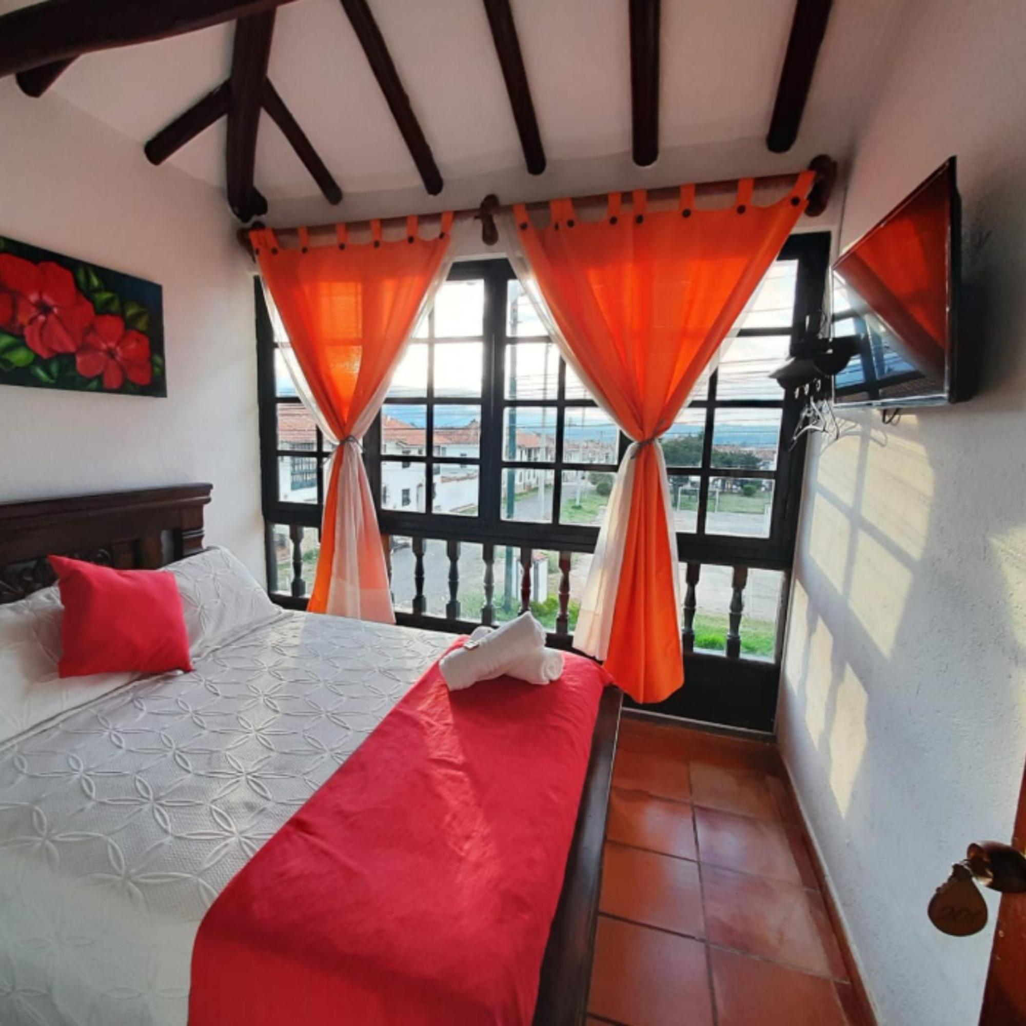 Aparta Hotel El Refugio De Maria Вилья-де-Лейва Экстерьер фото