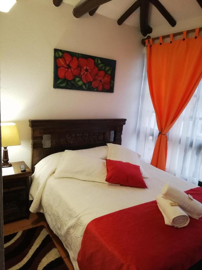 Aparta Hotel El Refugio De Maria Вилья-де-Лейва Экстерьер фото