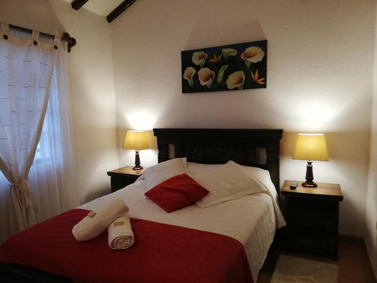 Aparta Hotel El Refugio De Maria Вилья-де-Лейва Экстерьер фото
